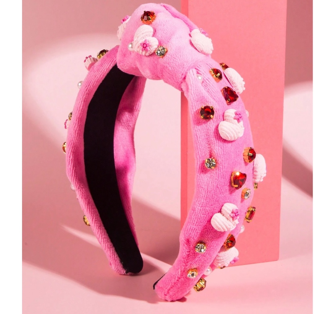 Vday Valentine's Day heart Headband - Picture 7 of 10